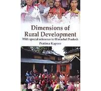 Dimensions of Rural Development with special reference to Himachal Pradesh