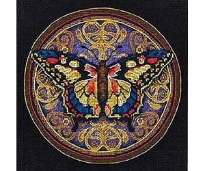 Dimensions Ornate Butterfly, Cotton, Coded Thread Sorter