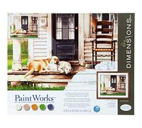 Dimensions Paint Works Paint by Number Kit 20"X16"-Lazy Dog Day