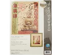 Dimensions Purity, Strength & Truth Counted Cross Stitch Kit-10"X12" 14 Count
