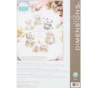 Dimensions Quilt Baby Animals, Polyester, Multi-Colour