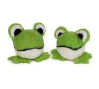 Dimensions Round and Woolly Frogs Felting