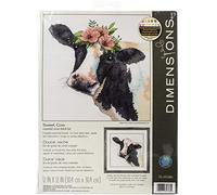 Dimensions Simplicity Creative Corp Cross Stitch, Sweet Cow (14 Count), One Size