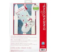 Dimensions SNOW BEARS, Wool, 16 inches long