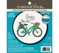 Dimensions The Ride Learn-a-Craft Counted X Stitch, White