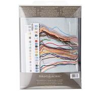 Dimensions"Winter's Hush Counted Cross Stitch Kit, Multi-Colour,Gold,40 x 25 cm