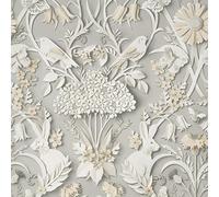 Dimensions Woodland Animals Wallpaper Soft Grey Fine Decor FD42952 - MDH