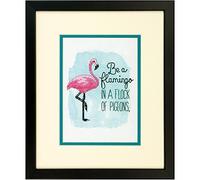 Dimensions Counted X Stitch -Be a Flamingo