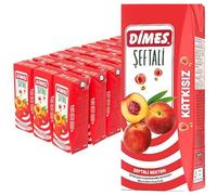Dimes Peach Fruit Nectar fruit juice 200 Mililiter x 27 Boxes