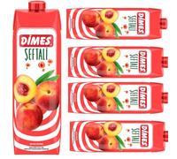 Dimes peach juice fruit juice 1000 Mililiter x 5 Pieces