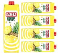 Dimes Pineapple Flavored Fruit Juice 1000 Mililiterx 5 Pieces