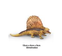 (Dimetrodon) Simulation Jurassic Dinosaur Action Figures Dino Park Carnotaurus Ankylosaurus Tyrannosaurus Rex Model