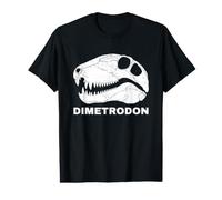 Dimetrodon Skull Fossil Hunter Value Graphic T-Shirt