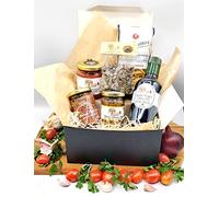 Dimino's Luxury Italian Food Hamper Filled with Authentic Sicilian Goodies. Discover The Real Flavours of Italy with Dimino's Food Hampers. Gift Idea for Any Occasion! (Puttanesca)