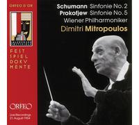 Dimitri Mitropoulos - Symphony 2 C Major / Symphony 5 B Flat [New CD]