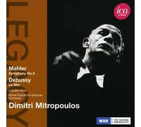 Dimitri Mitropoulos - Symphony 3 / la Mer [New CD]