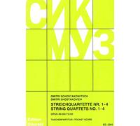 Dimitri Shostakovich: Quartetti 1-4 Op. 49, 68, 73, 83: Orchestra