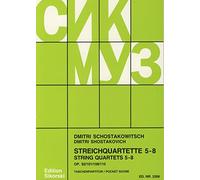 Dimitri Shostakovich: Quartetti 5-8 Op. 92, 101, 108, 110: Orchestra: Study
