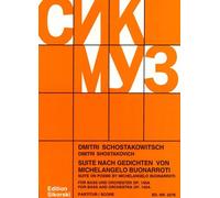 Dimitri Shostakovich-Suite Da Versetti Di Michelangelo Op. 145A