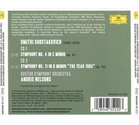 DIMITRI SHOSTAKOVICH - SYMPHONIES NOS. 4 & 11 THE YEAR 1905 (2 CD) NEW CD