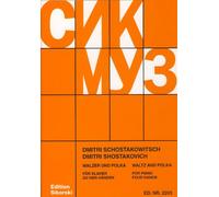 Dimitri Shostakovich-Waltz And Polka-Piano Duet-Instrumental Work