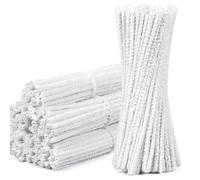DIMJ 300Pcs Pipe Cleaners, Pipe Cleaners for Craft, Pipe Cleaner Bending Plush Smoking Cleaning Tools for Tobacco