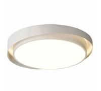 Dimmable 15.7 Led Recessed Ceiling Light - 3 Color Temperatures, Flat Design For Kitchen & Bedroom, Gold Finish, Energy Efficient Lighting Solution White 19.7in