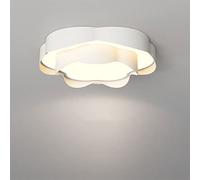 Dimmable Flower Ceiling Lighting Fixture Nordic Bedroom Ceiling Lamp Warm Ceiling Light Simple Modern Princess Girl Room Light Girl Children's Study Chandelier Interesting Life ，ceiling lighting