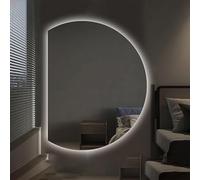 Dimmable LED Backlit Vanity Mirror with Touch Switch 39''x28'' Anti-Fog Smart Cosmetic Mirror Elegant Wall-Mounted Design for Bathroom and Makeup