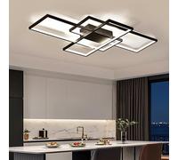 Dimmable LED Ceiling Light Chandelier Lamp Living Room Kitchen Remote Control UK