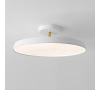 Dimmable Led Ceiling Light Fixture with Remote Control, Modern Semi Flush Mount Ceiling Light, Nordic Minimalist Round Close to Ceiling Lamp for Bedroom Living Room Kitchen Laundry Room, JYLSSKUK,