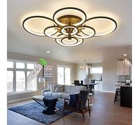 Dimmable LED Ceiling Light for Living Room, dimmable Round recessed LED Ceiling Light with Remote Control for Bedroom, Dining Room, Kitchen