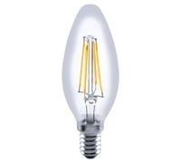 Dimmable LED Clear Candle Bulb 3.5W (32W) Warm-White Small-Screw-Fitting (E14)