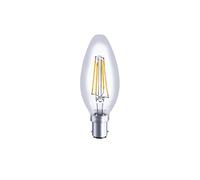 Integral ILCANDB15D051 Omni Filament Candle Bulb B15 470Lm 4.2W 2700K Dimmable 320 Beam Clear Full Glass