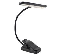 Dimmable LED Clip Piano Light Rechargeable Music Score Lamp with Warm Light Portable Lightweight for Orchestra Travel and Reading
