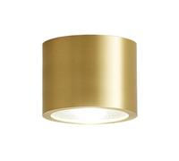 Dimmable LED Downlight 7W/9W - Anti-Glare Brass Spotlight Ceiling Light for Indoor Living Room Bedroom Bathroom - Modern Fixtures for Home Lighting