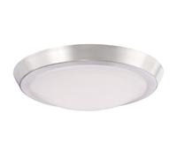Dimmable LED Flush Mount Ceiling Light Acrylic Nickel