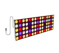 Dimmable LED Grow Light Full Spectrum 750W with Timer for Indoor Tent Garden Hydroponics Seedling Veg Bloom Plant Aquarium Lamp(100W DC 12V)