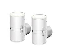 Dimmable LED Night Light with Light Sensor and 3 Color Temperatures, Dual-Sided, Plug into Wall for Bedroom, EU Plug, 2-Pack