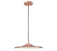 Dimmable LED Pendant Light Suspended Westinghouse Massie Copper Finish 36x139cm