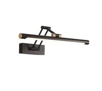 Dimmable Modern LED Picture Light 58cm Black Wall Lamp - Indoor Lighting for Bedroom & Bathroom, AC85-265V Warm Color Sconce Fixture, Perfect for Art Display
