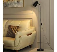 Dimmable Rotatable Floor Lamp with Flexible Gooseneck 3 Color Modern E27 Socket Corner Lighting for Living Room Bedroom and Study Perfect Arc Reading Light