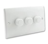 DIMMER SWITCH 3G 2 WAY PUSH 400W 883 By BG