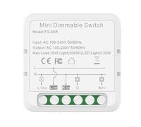 Dimmer Switch for Smart Homes with For Tuya and For Zigbee Technology 100-240V for Unified Lighting Control Across Devices