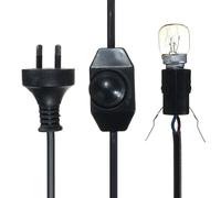 (Dimmer Switch) Himalayan Glow Hand Carved Natural Crystal Salt Night Lamp 30X18CM Size Table Light With Dimmer Switch