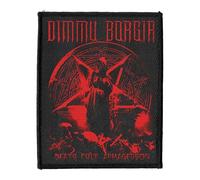 Dimmu Borgir Death Cult Armageddon Red Sew on Patch One Size