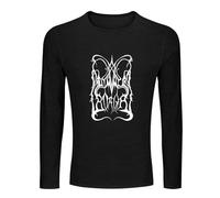 Dimmu Borgir Logo Mens Fashion Cotton Round Neck Top Men's 100% Cotton Tee Crewneck Unisex Long Sleeve T-Shirt Black L