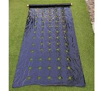 Dimo Greenhouse Perforated Mulch, Weed Control Agriculture Film, Breeding Mulch Veg Patch For Tomato Strawberry Growth Punch 4.5cm Hole, 1pcs (Color : 0.95x10m)