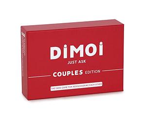 DIMOI Couples Game: 144 cards to spark great conversations and deepen the connexion between you - Couple Gift Idea for Valentine's Day