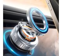DIMONCOAT 2025 Upgraded 360° Rotation Vacuum Magnetic Phone Holder for Car,for Suction Cup Phone Mount Stand [109+LBS Strongest Suction & Magnetic] Adjustable Swivel Lock, for Your Car/Mirror